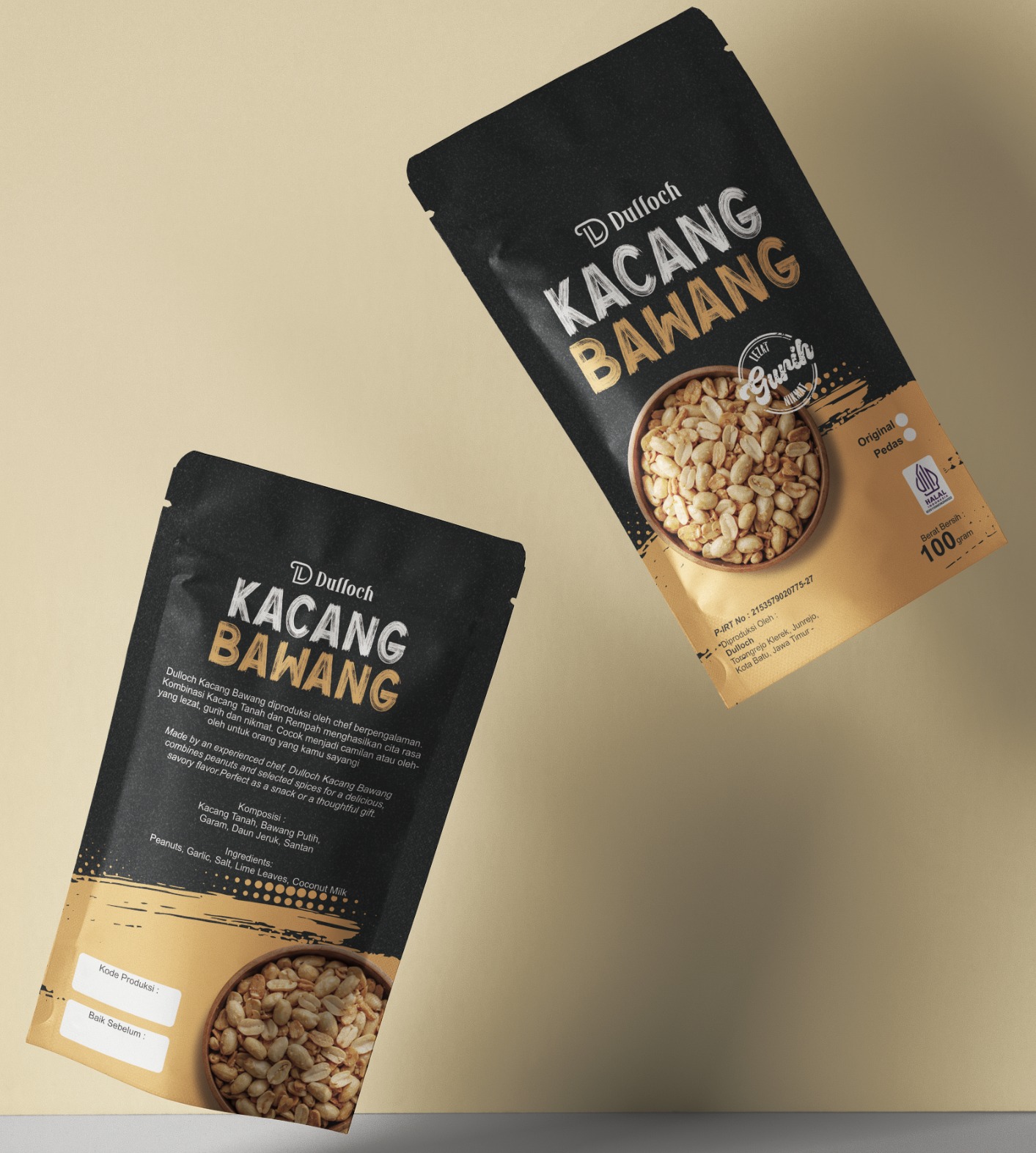 Kacang bawang Dulloch 