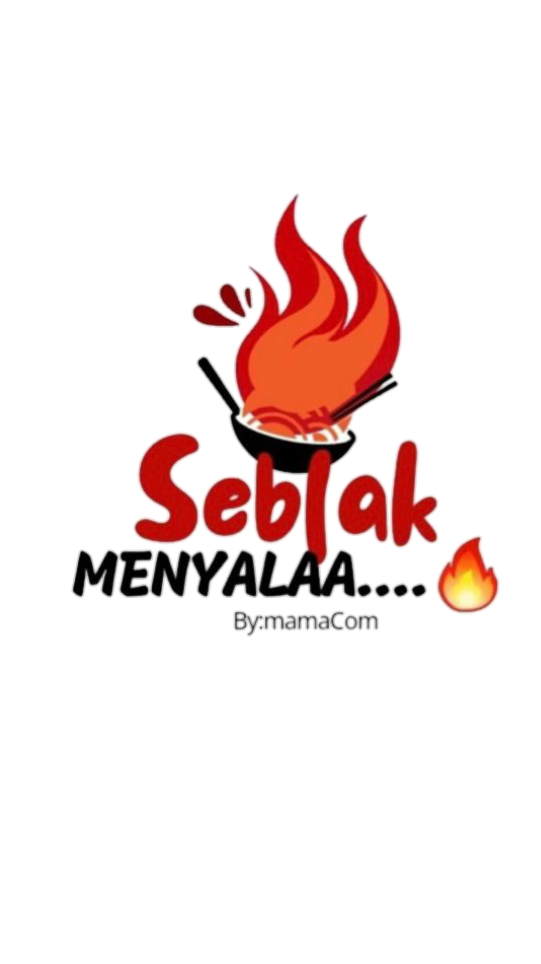 seblak menyala prasmanan