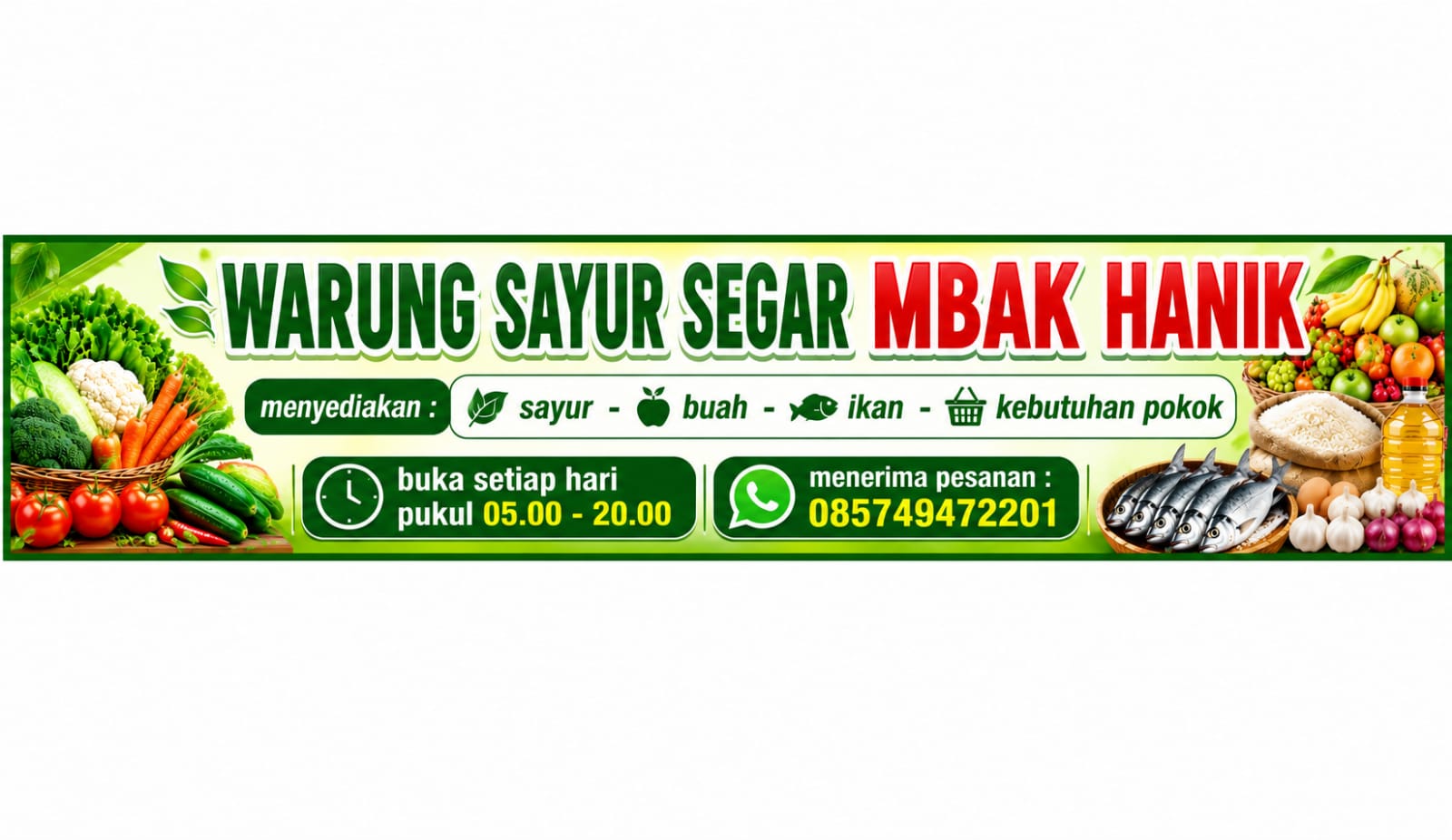 Warung sayur segar